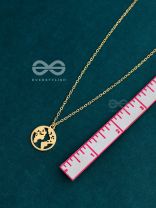 Citizen of the globe - Statement Golden Neckpiece