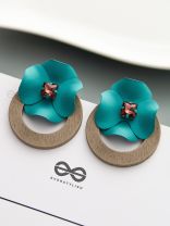 The Floral Mesmerisers - Statement Stud Earrings