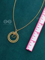 My Locked Up Heart - Golden Statement Neckpiece