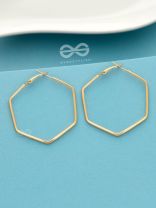 The Hexing Hexagons - Golden Playful Hoops