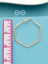 The Hexing Hexagons - Golden Playful Hoops