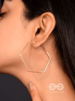 The Hexing Hexagons - Golden Playful Hoops