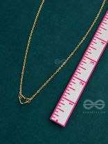 The Little Dainty Heart - Golden Neckpiece