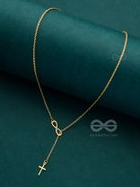 The Infinite Grace - Golden Statement Neckpiece