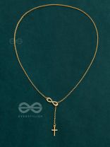 The Infinite Grace - Golden Statement Neckpiece