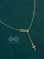 The Infinite Grace - Golden Statement Neckpiece