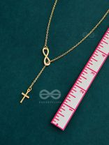 The Infinite Grace - Golden Statement Neckpiece