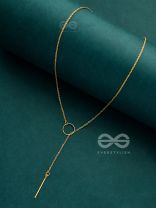 The Dainty Elegance - Golden Neckpiece