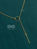 The Dainty Elegance - Golden Neckpiece