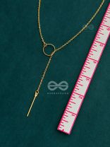 The Dainty Elegance - Golden Neckpiece