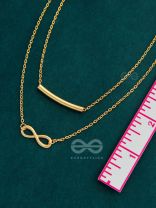 The Infinite Elegance - Golden Multilayered Neckpiece