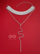 Too Glam to Give a Damn - Statement Embellished Neckpiece