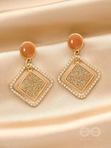 Golden, Glam and Gorgeous - Statement Earrings