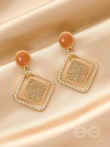 Golden, Glam and Gorgeous - Statement Earrings