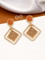 Golden# Glam and Gorgeous - Statement Earrings
