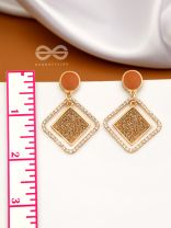 Golden# Glam and Gorgeous - Statement Earrings