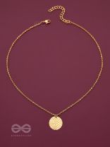 I'm a Magnificent Mirage - Golden Casual Neckpiece