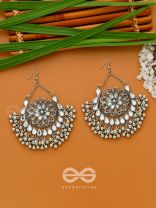 The Bohemian Chandeliers - Statement Embellished Earrings