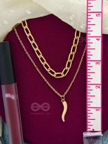 The Golden Quirk- Layered Statement Neckpiece