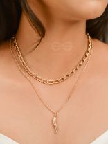 The Golden Quirk- Layered Statement Neckpiece