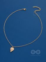 Heart of Sea- Intricate Golden Neckpiece