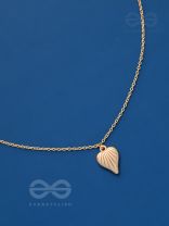 Heart of Sea- Intricate Golden Neckpiece