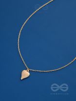 Heart of Sea- Intricate Golden Neckpiece