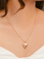 Heart of Sea- Intricate Golden Neckpiece