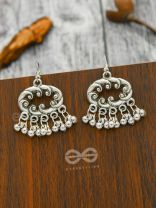 The Vintage Waves - Oxidised Boho Earrings