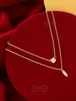 The Geometrical Charm- Statement Multiayered Neckpiece