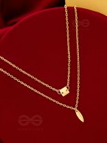 The Geometrical Charm- Statement Multiayered Neckpiece