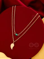 The Turquoise Leaflet - Multilayered Statement Neckpiece