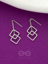Dainty Dazzlers- Silver Earrings