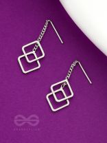 Dainty Dazzlers- Silver Earrings