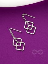 Dainty Dazzlers- Silver Earrings