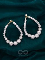 The Pearl Harbor- Golden Pearl Earrings
