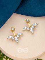 The Golden Phoenix- Golden Crystal Earrings
