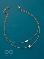 The Classic Romance- Golden Layered Necklace