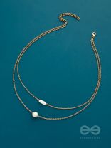 The Classic Romance- Golden Layered Necklace