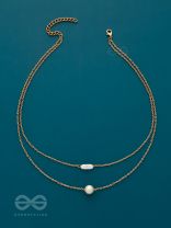 The Classic Romance- Golden Layered Necklace