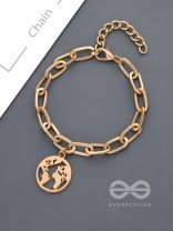 The Global Citizen- Golden Bracelet
