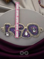Kimaya- The Divine- Sequins, Beads and Stone Embroidered Choker Necklace