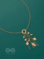 Joys of Spring- Elegant Golden Necklace