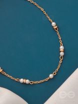 Trail of Lightning- Golden Pearl Anklet