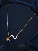The Jungle Safari- Golden Beads Necklace