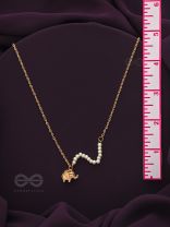 The Jungle Safari- Golden Beads Necklace