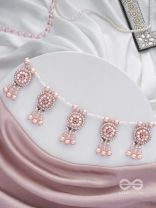 Shadwal- The Pretty Meadow- Pearls and Stones Embroidered Necklace 