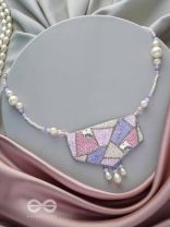 Niryatr- The Beautiful Meadow- Pearls, Sequins and Beads Embroidered Earrings