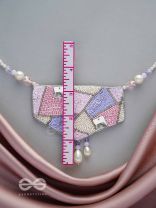 Niryatr- The Beautiful Meadow- Pearls, Sequins and Beads Embroidered Earrings