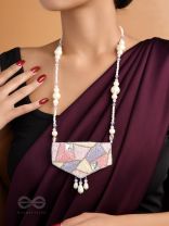 Niryatr- The Beautiful Meadow- Pearls, Sequins and Beads Embroidered Earrings